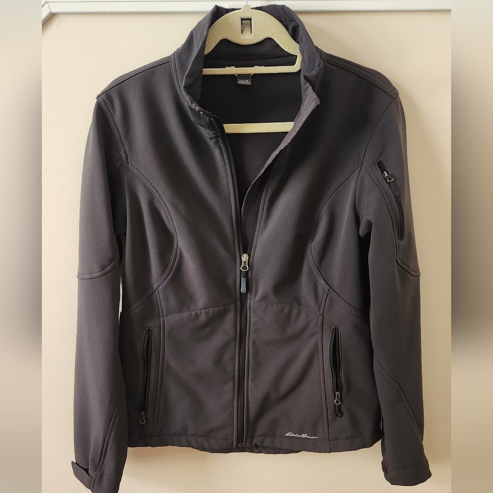 Eddie Bauer Women's Charcoal Soft Shell Jacket